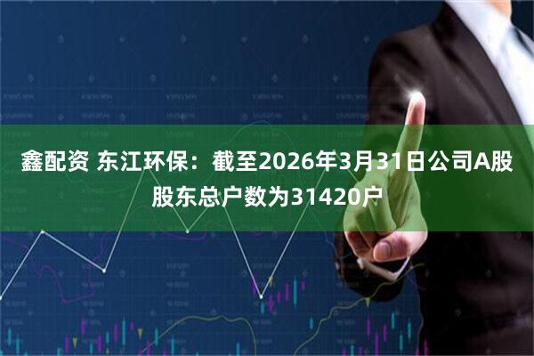 鑫配资 东江环保：截至2026年3月31日公司A股股东总户数为31420户